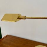 Brass desk lamp