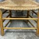 Paillé armchair in natural wood 1980