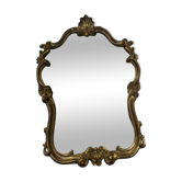 Louis XV-style golden mirror in good shell condition