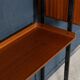 Vintage 20thc italian modular teak wall cabinet c.1960