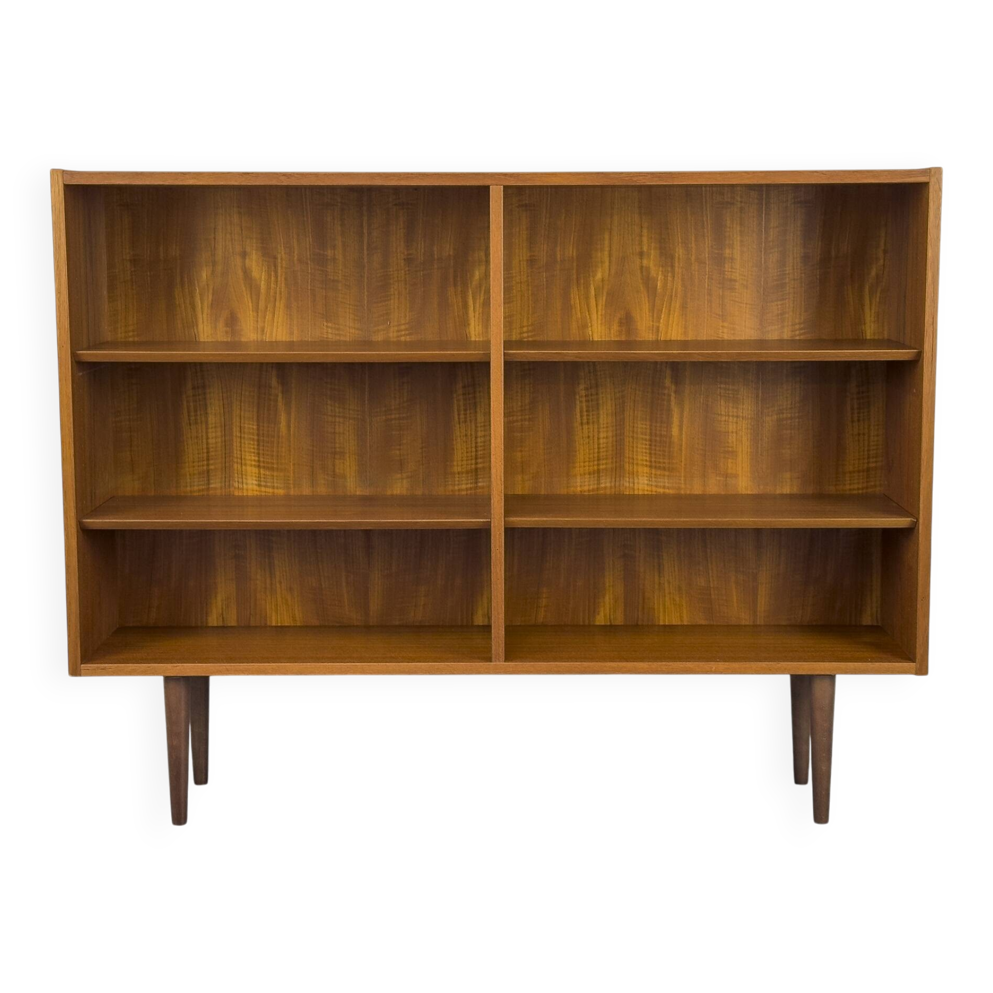 Vintage Danish Teak Bookshelf by Carlo Jensen for Hundevad & Co., 1960s