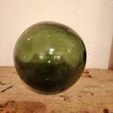 Old glass ball of fishing net
