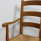 Pair of ardèchois armchairs