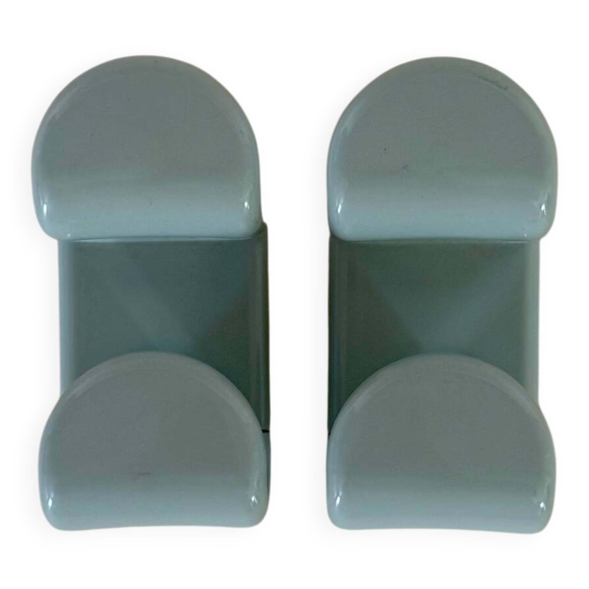 Paire de patères par Ambrogio Rossari pour Gedy Italie années 1970