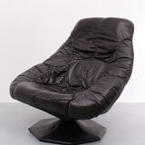 Mocha Color Lounge Chair 1970s