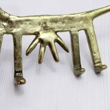Bronze wall key ring by Walter Bosse