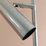 Chrome Koch réglable &Lowy OMI Lampadaire, années 1970.