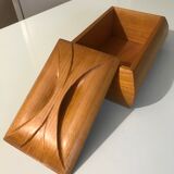 Fruit wood empty-pocket box