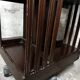 Revolving bookcase in mahogany and marquetry - art deco