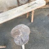 Set of 1 bench and two stools