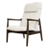 Fauteuil GFM de style mid-century par E. Homa en tissu Kvadrat, années 1960