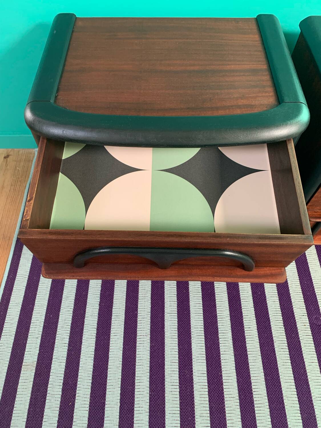 Pair of Mid-Century bedside tables