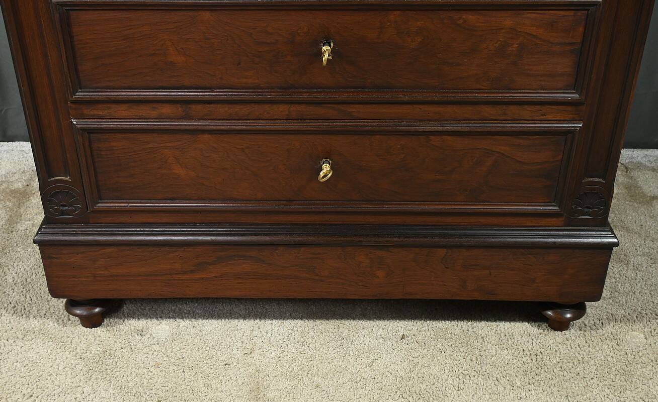 Rosewood veneer chest of drawers, Art Nouveau – 1920