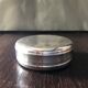 Silver metal pill box