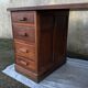 Bureau de notaire, meuble de métier, bois, vintage, début XXème.