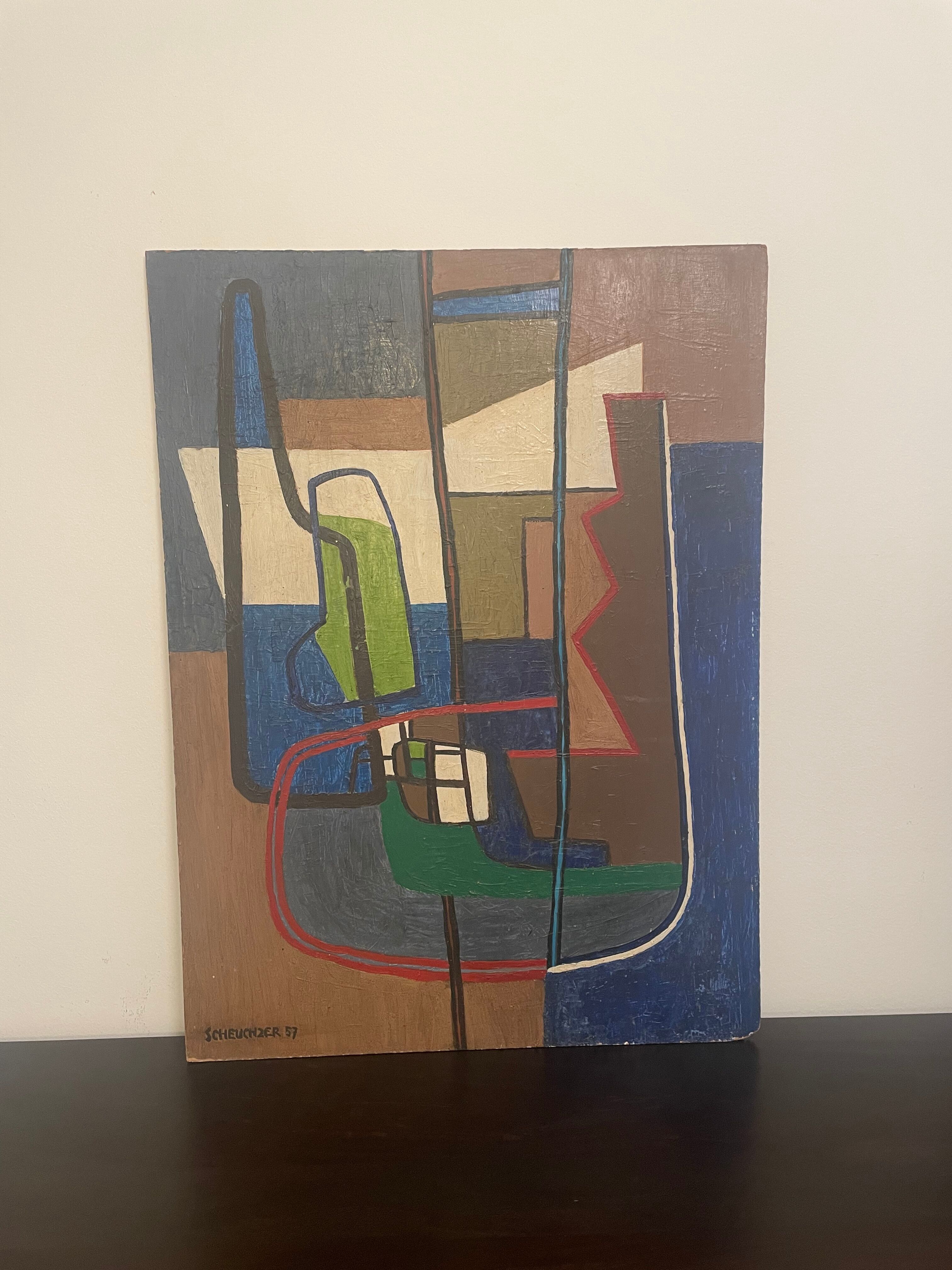 Modern painting Scheuchzer