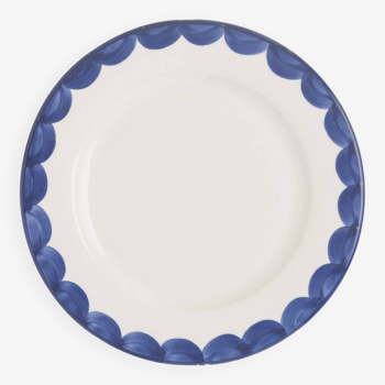 Set of 2 blue side plates