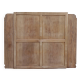 Headboard for a 160 bed in walnut.