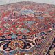 Old Iranian Kashan oriental rug: 1.30 X 2.10