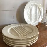 Assiettes anciennes Boch La Louvière