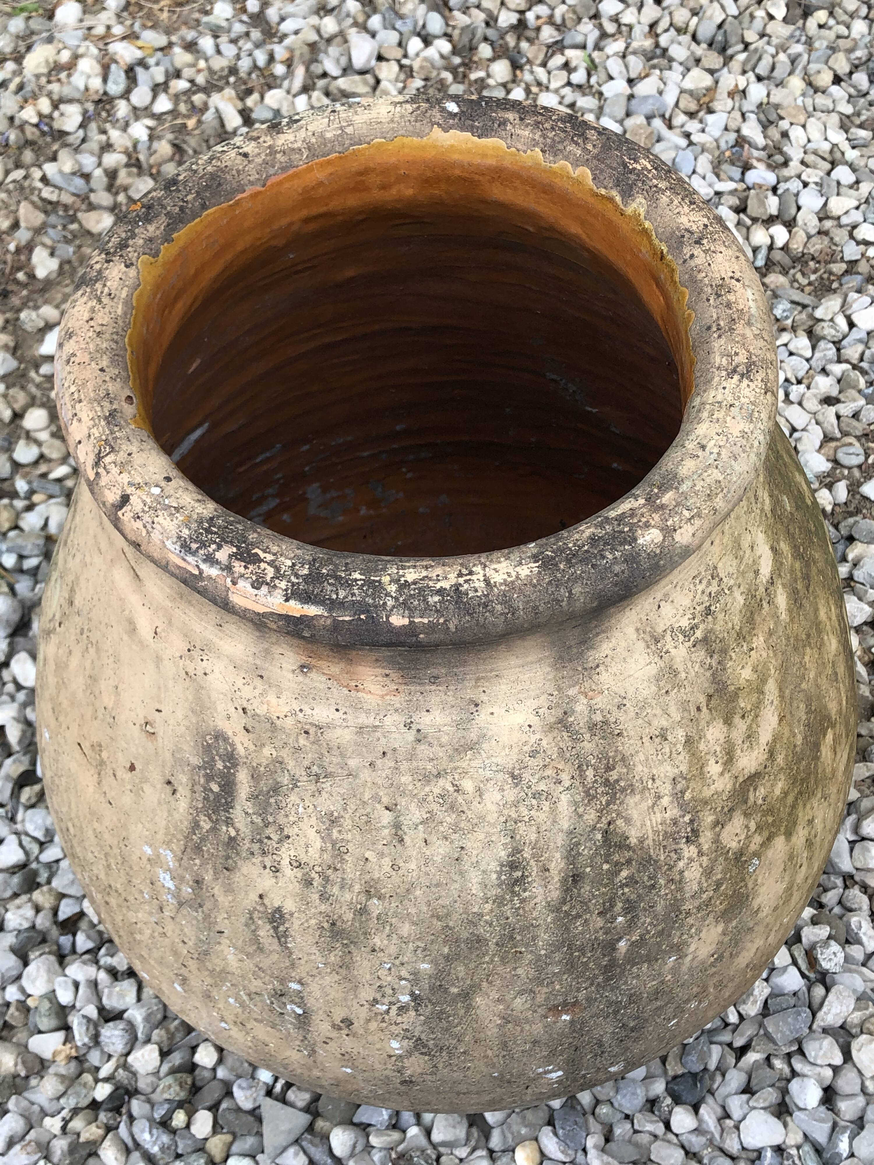 Large terracotta jar