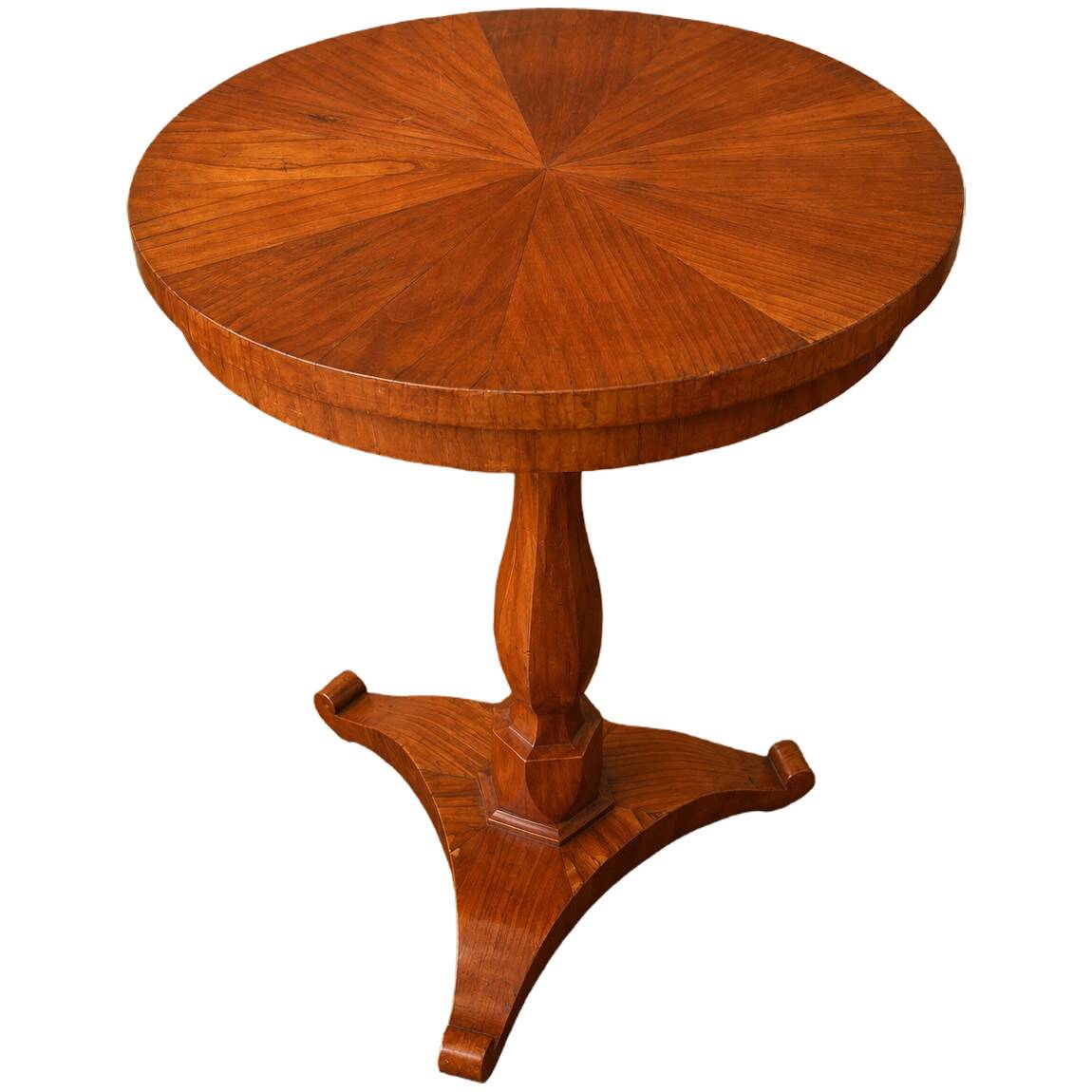 Biedermeier side table in light wood – 19th century