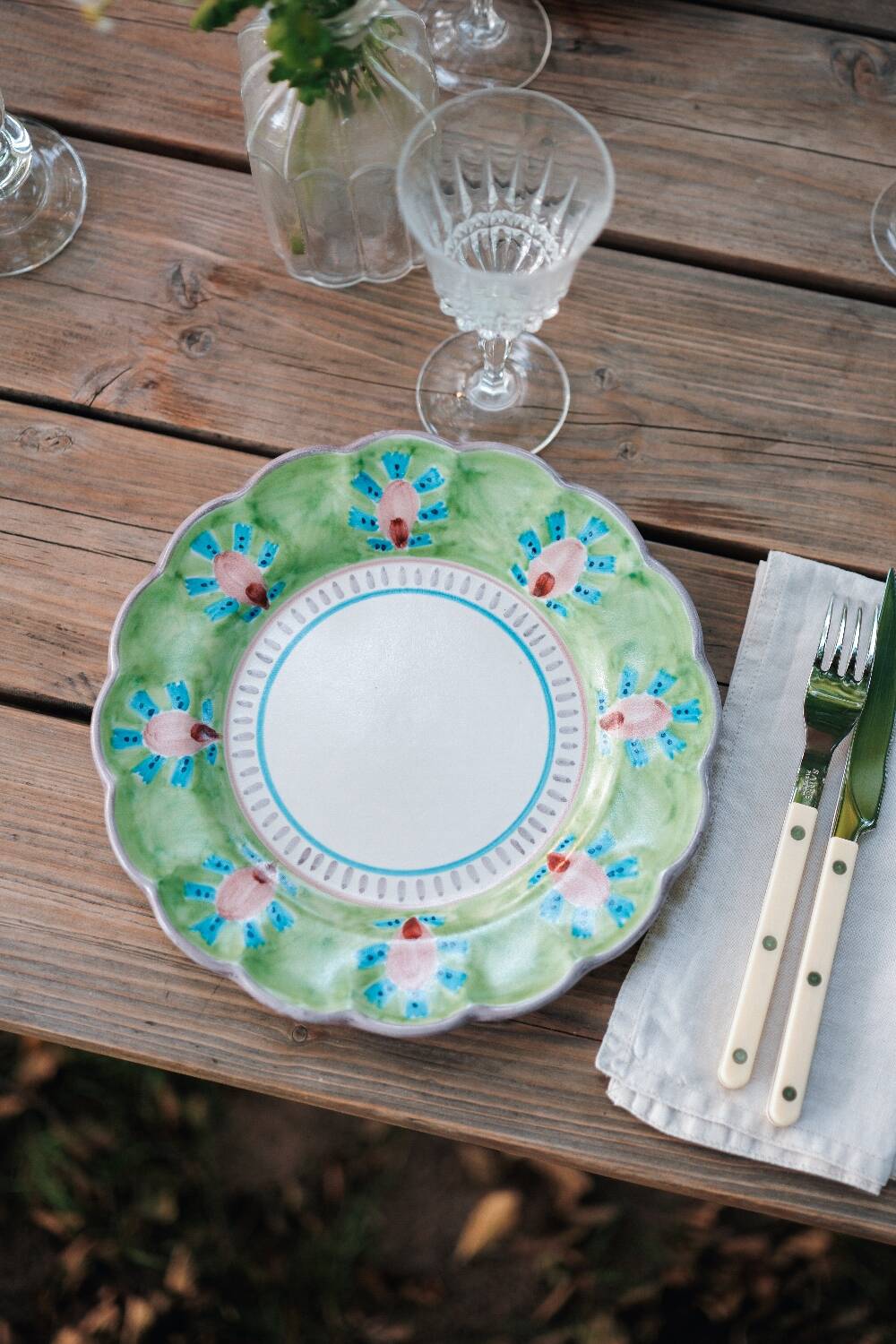 Cornflower plate