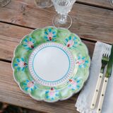 Assiette bleuet