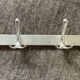Vintage aluminum coat rack
