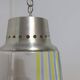 Vintage a. brotto hanging glass lamp esperia 1970s