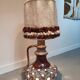 Vintage ceramic sun lamp