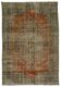 Turkish Anatolian Handmade Vintage Rug 256 cm x 177 cm