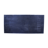 Vintage school board with framing