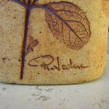 Vallauris herbarium vase by Raymonde Leduc