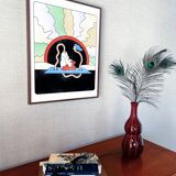 Fine Art print signed by the artist, Limited to 9 copies. Transcendental Meditation.