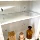 Vintage metal medicine cabinet