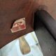 Vintage oval Astro coffee table