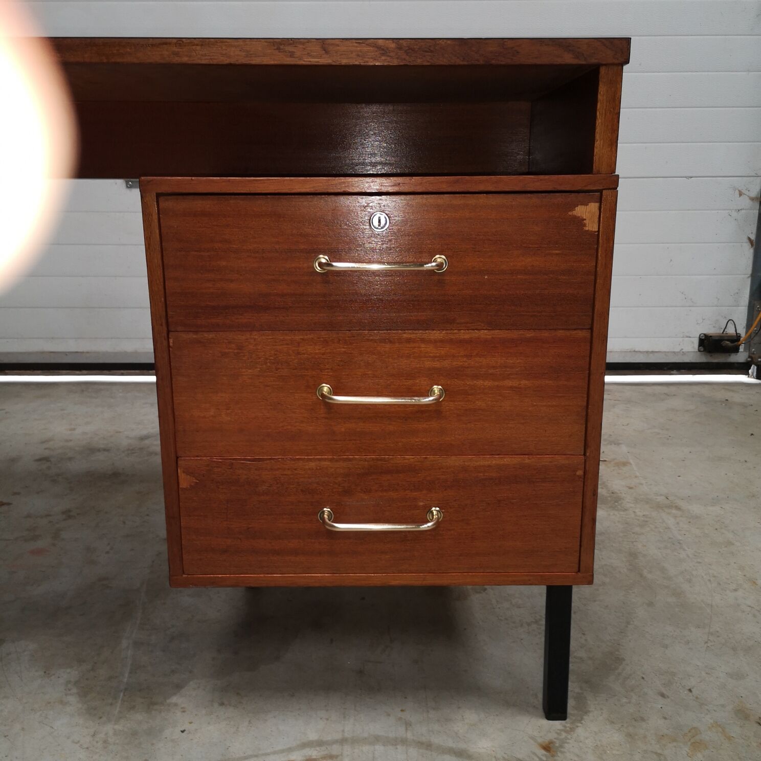 Office in the taste of modernist 1950 1960 vintage