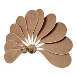 Peacock wall light