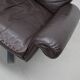 Pair of Vintage De Sede DS-31 Swivel Armchairs in Brown Leather