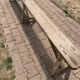 Vintage farm bench
