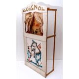 Old castelet or guignol theater - time: early twentieth century