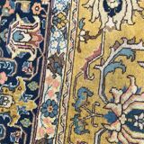 Persian old rug Persian Tabriz handmade 284x360cm
