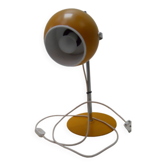 Lampe eye ball jaune orangee