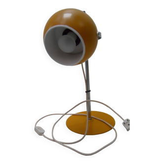 Orange yellow eye ball lamp