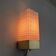 Applique en verre opalin , circa 1960