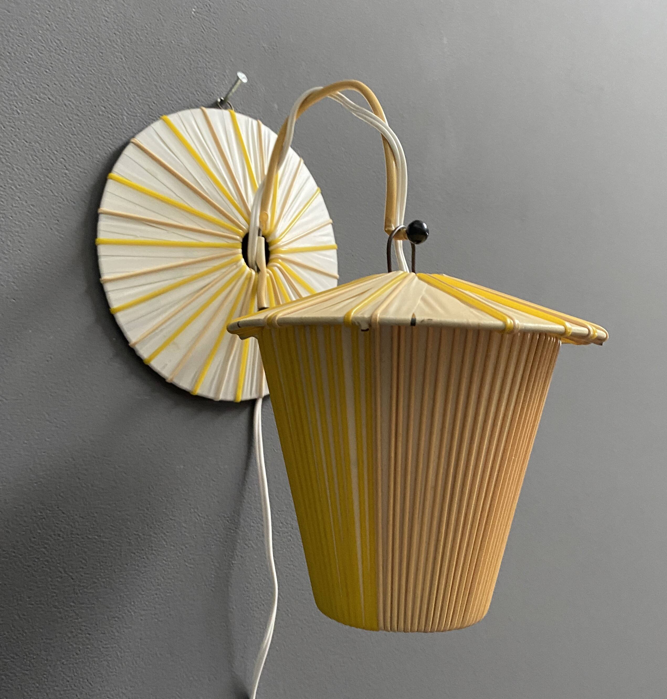 vintage wall lamp 1960s