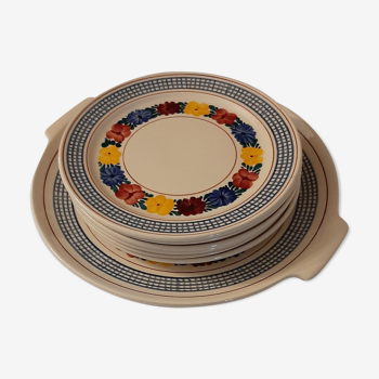 Lot ensemble à dessert "villeroy & boch"