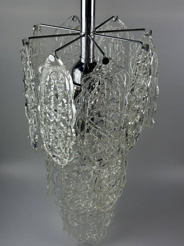 Lustre Av Mazzega en verre de Murano années 60 années 70