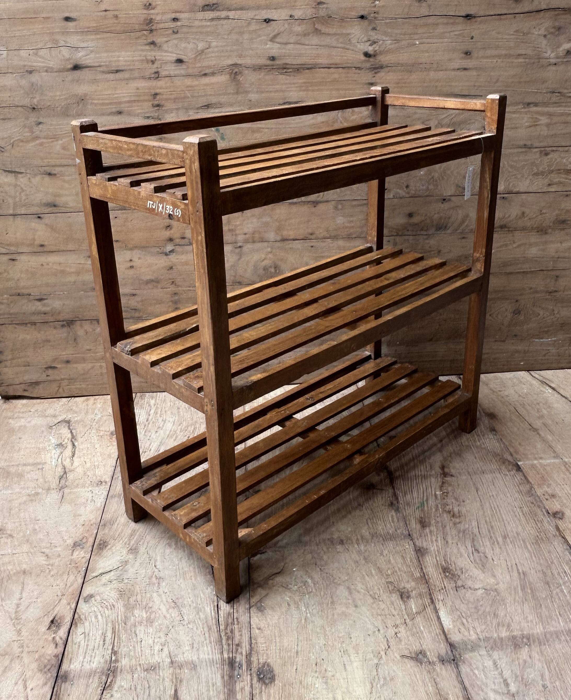 teak shelf from Burma